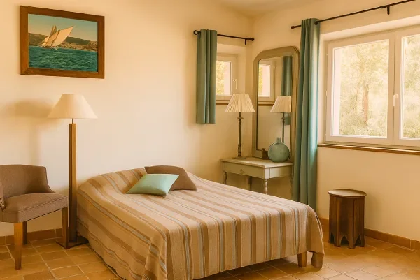 Chambres d'hôtes chenesverts-bucaille - 4 chambres de charme climatisées au cœur du Luberon