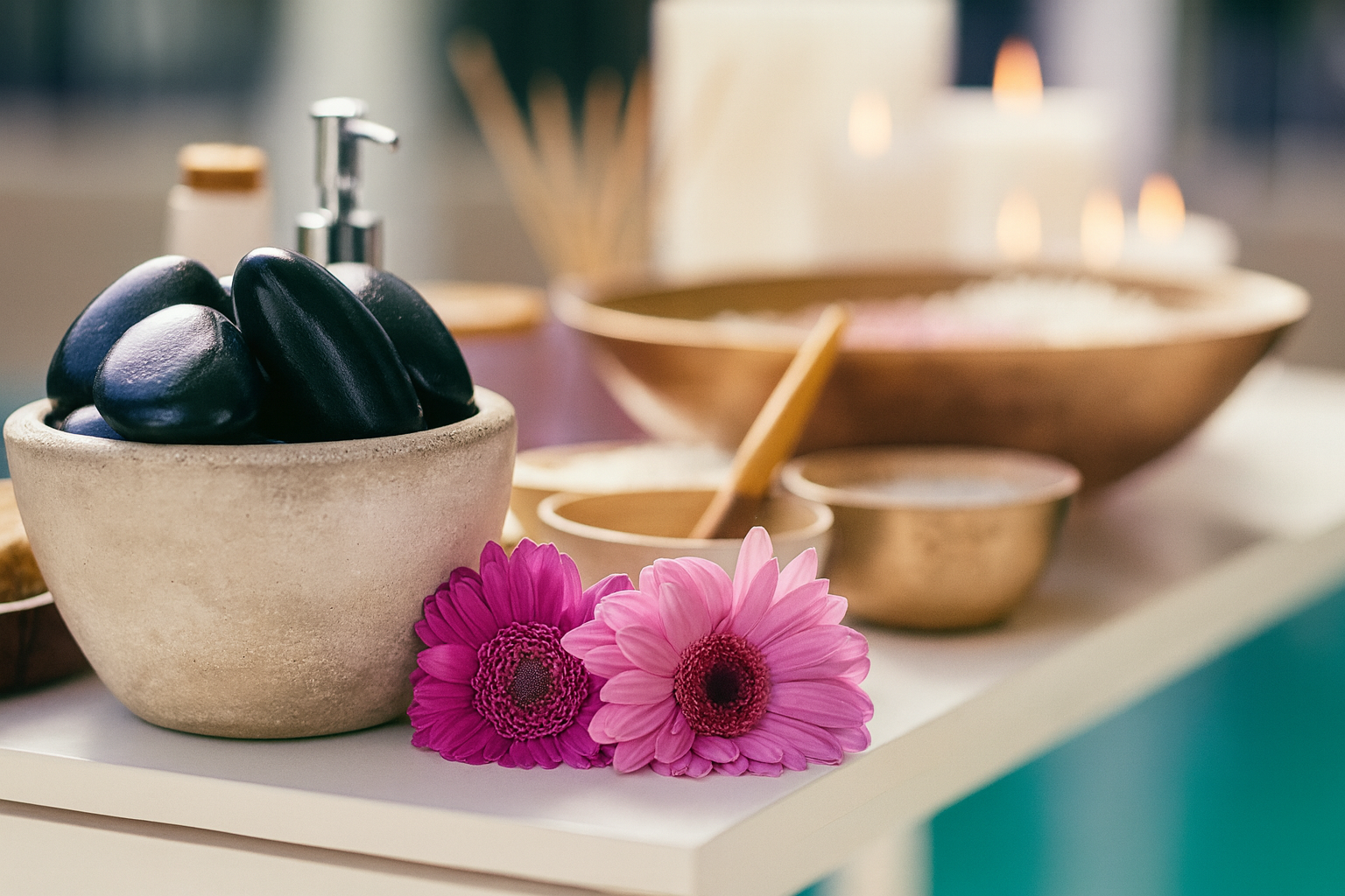 Ambiance zen pour massage bien-être