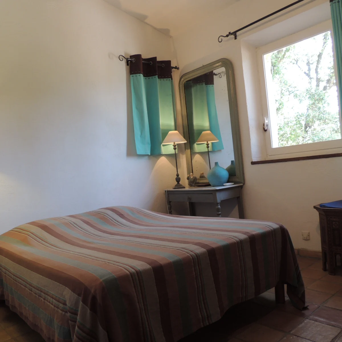chambres turquoise les chênes vert luberon
